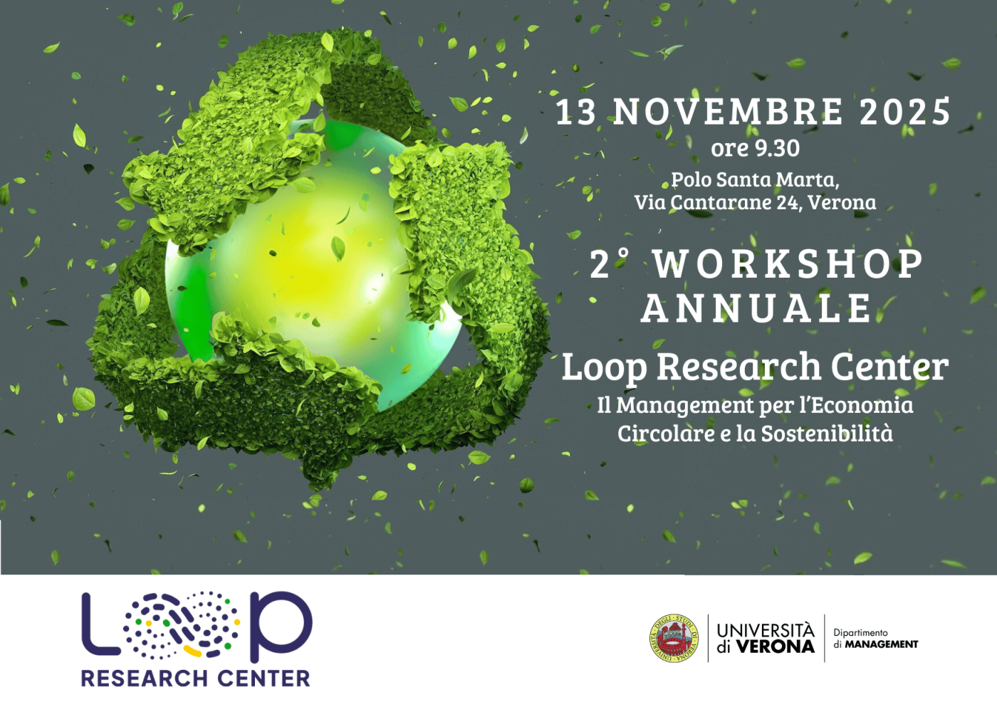 2° Workshop annuale del LOOP Research Center