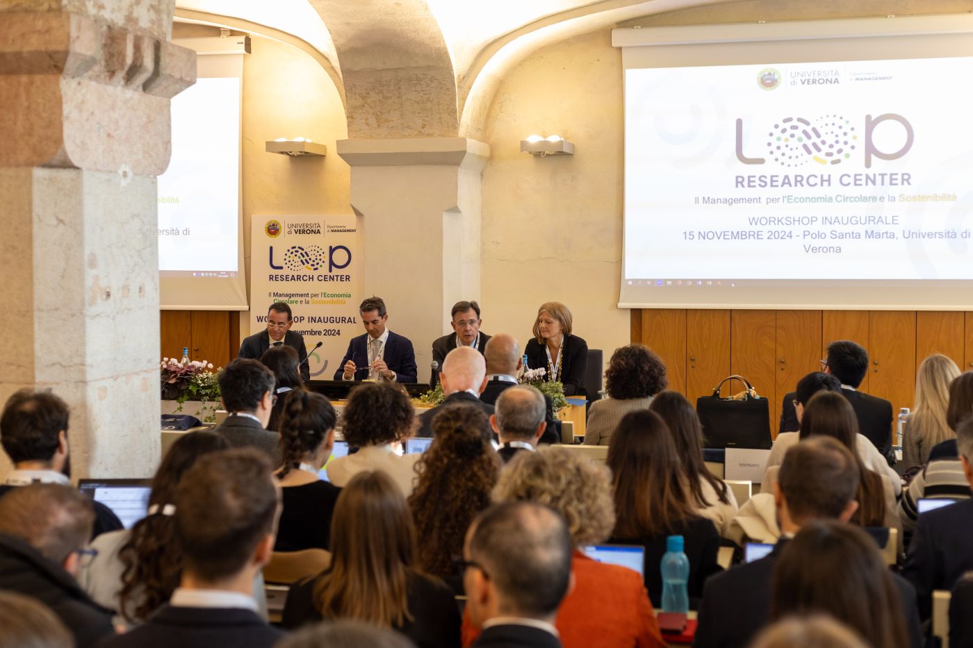 Successo del primo Workshop del LOOP Research Center: un passo importante verso l'innovazione e la circolarità 